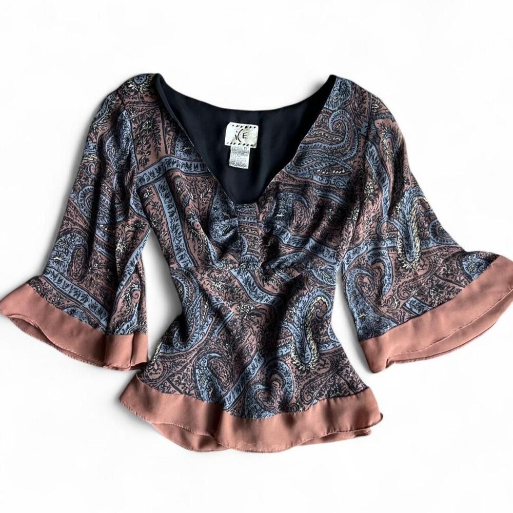 Ice Women's multi silk Blouse